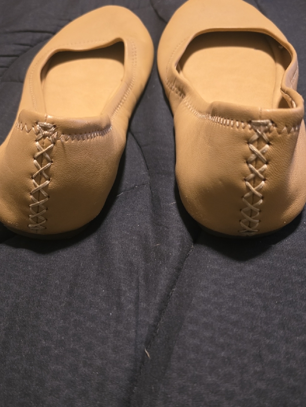 Lucky Brand Women's Tan Ballet Flats - Picture 4 of 4
